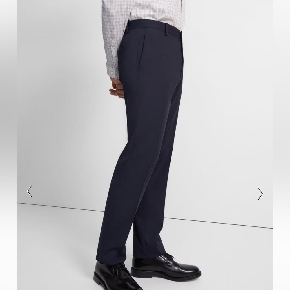 Theory Mens Mayer Suit Pant - Navy - Size 36